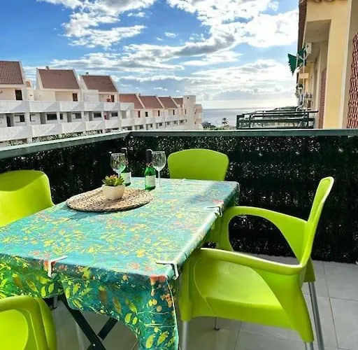 Appartement Tropical Lounge, Cristianos, Pool & Sea, Wifi